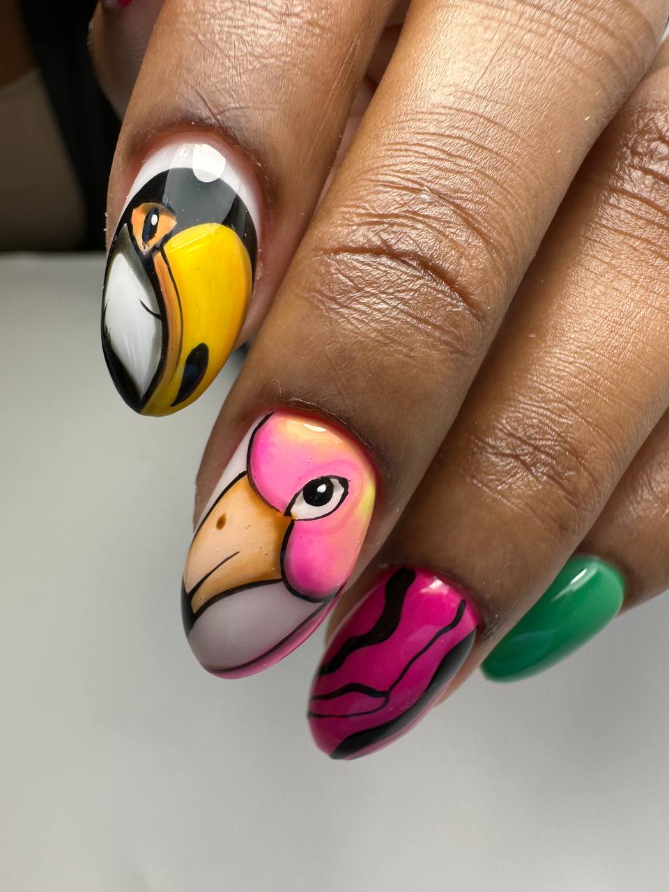 Custom nail art